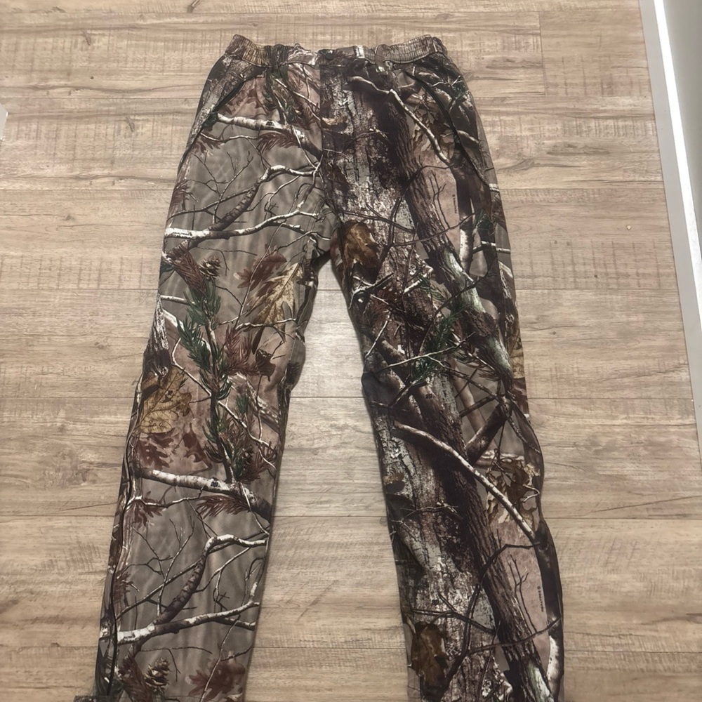 Remington Outdoor Camo Pants Mens Medium Realtree Green Hardwoods Hunting